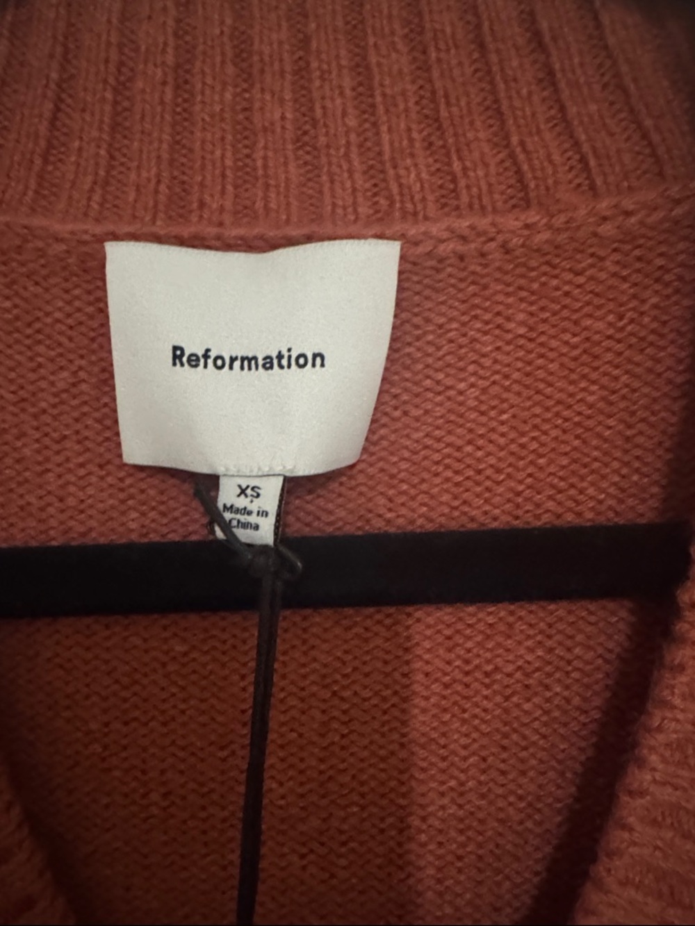 New with tags Reformation Jadey cashmere sweater size xs - Picture 5 of 9